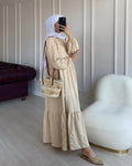 Muslim Dress Women Abaya Dubai Turkey Islamic Robe Arab Longue Jelaba Femme Musulman Abayas Dresses for Women Kaftan Niqab