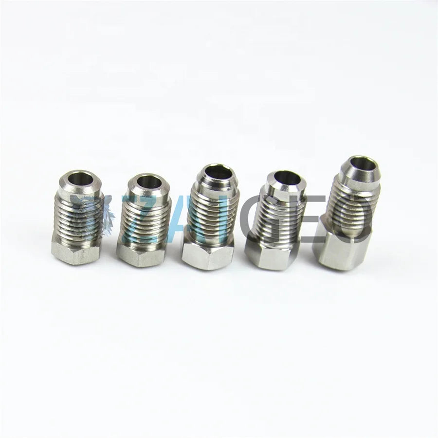 UHP Thread 3/8 HP Cleaning Sapphire Ruby Nozzle Spray Waterjet Blasting Nozzle Water Cleaning Machine Insert Nozzles for Rotary