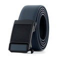 Factory Direct Sales Men Leather Belt Automatic Buckle Double Leather Belt Retro Fashion Classic Belt