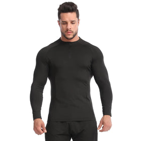 Custom Regular Fit Garment Dyed Knitted Sporty Training Fitness Breathable Quick Dry Solid 1/4 Zip Stand Collar 180g T-shirt for