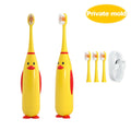 OEM ODM Cute Cartoon Sonic Electric Toothbrush for Kids Aged 3 to 7 Soft Bristle Oral Care