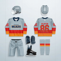 Premium Embroidered Ice Hockey Wear for Team Game