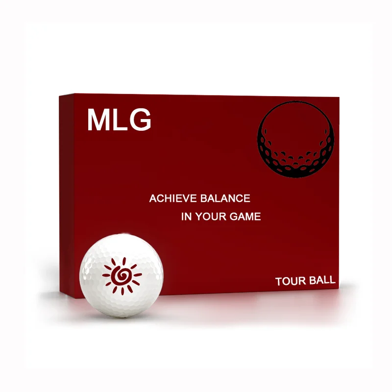 Wholesale OEM Customize Printing Logo Tournament 3 Piece Tournament Golf Ball