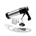 DIY Baking Tools Cookies Cutter Mould Press Gun Stainless Steel Cookies Maker