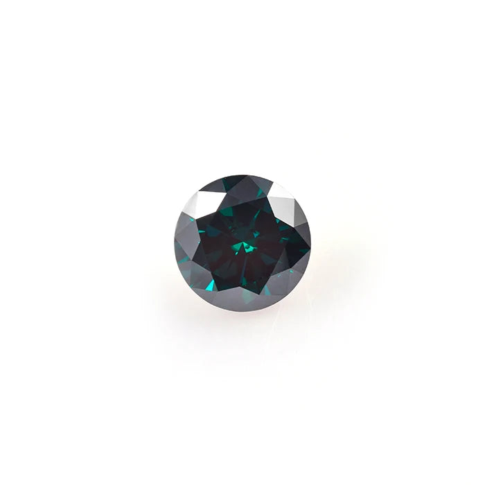 Zambia Emerald 1ct Round Shape 0.8mm - 3.75mm CVD Diamond 5 Carat Synthetic Emerald Rough Stone Emerald Gemstone