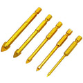 Glass Drill Bit Ceramic Tile Cutter 1/4" Brocas Para Azulejos Porcelanato Drilling Tool Hole Opener Glass Concrete Drill Bit