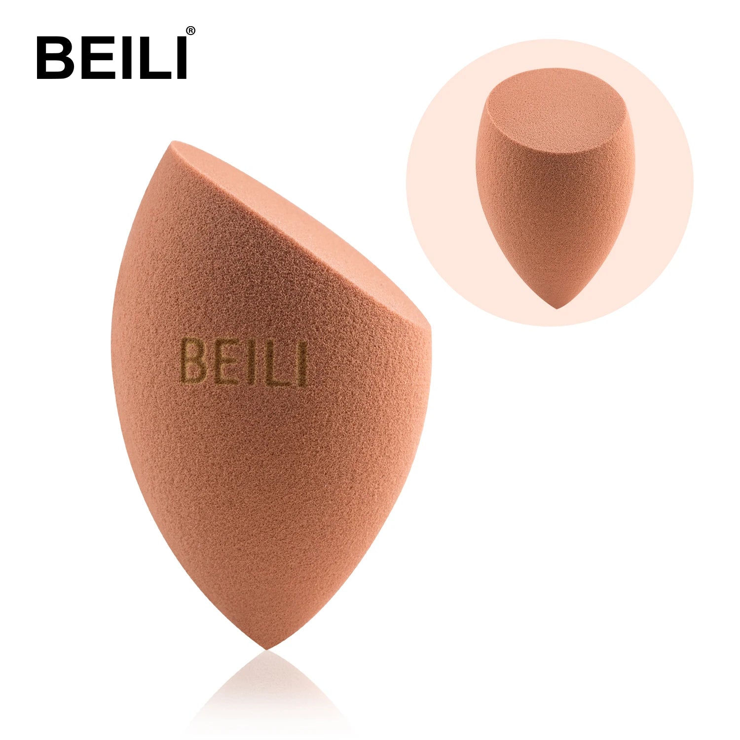 BEILI Beauty Sponge Private Label Custom Logo Packaging Private Label Makeup Sponge Blender Non-latex Soft Sponge