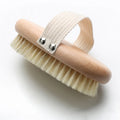 Wholesale Custom Logo Wooden Dry Skin Body Brush Exfoliating Skin Bath Brush