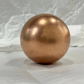80mm 100mm 120mm Polished Matt Surface Decoration Hollow Pure Copper Spheres for Indoor/Outdoor Garden Decoration