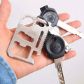 Geneta GE020 Pocket Wallet Custom LOGO All in One Stainless Steel Tool 2.7IN EDC Credit Camping Climbing Multitool Cards 15L/5L