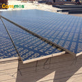 1220x2440mm Black Film Faced Plywood Marine Construction Formwork Phenolic Board