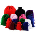 Premium Custom Logo Velvet Jewelry Pouch Wholesale Luxury Small Velour Drawstring Bag for Wedding Party Favor Gifts
