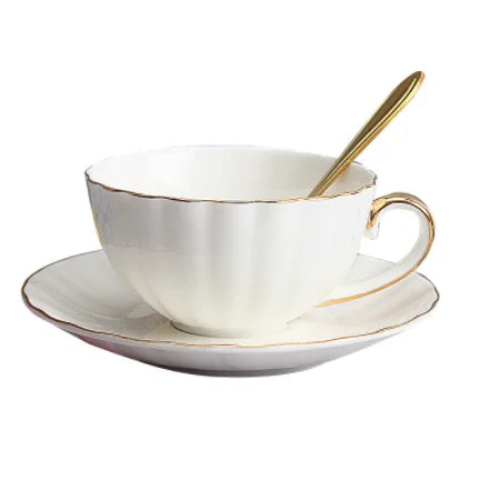 China Wholesale Cheap Cute Pumpkin Ceramic Tea/coffee Cups Set with Saucers