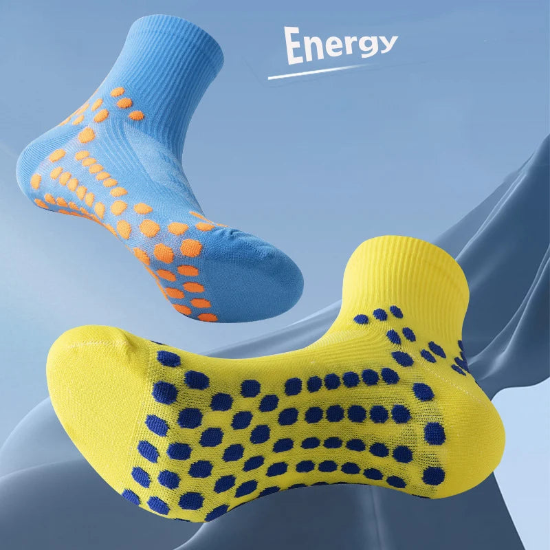 Wholesale Low MOQ Massage Dots Running Jogging Sports Stockings Anti-slip Men Women Crew Quarter Socks Cushioned