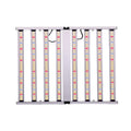4*4 Feet Coverage Full Spectrum LED Growing 8 Bars Light 800W Samsung LM281B Diodes Dimmable Daisy Chain Hanging Lamp for Plants