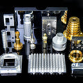 One-Stop Rapid Prototype Metal Part Fabrication Services CNC Machining Kit Milling Turning Drilling Broaching Stainless Steel