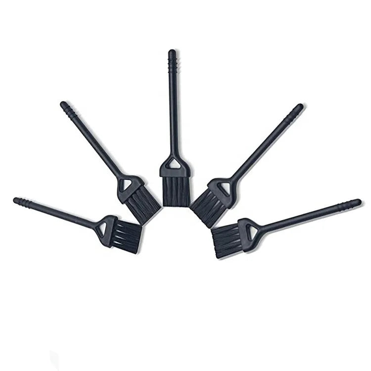 Coffee Grinder Machine Cleaning Brush Plastic Handle Nylon Mini Brush for Barista Multi-function Kitchen Mini Brush
