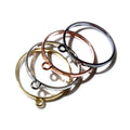 10pcs 34x29.5mm Round Geometric Hollow Zinc Alloy Metal Frame Bezel Epoxy Resin Pendant Tray for DIY Jewelry Making Accessories