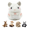 Kids Gift Weighted Sensory Plush Hamster Toy Microwave Heating Animal Toy for Home Use Helps Relieve Anxiety