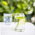 High Temperature Resistant Glass Straws Reusable Straws Straight Curved Glass Straws Milkshakes Smoothies Frozen Drinks
