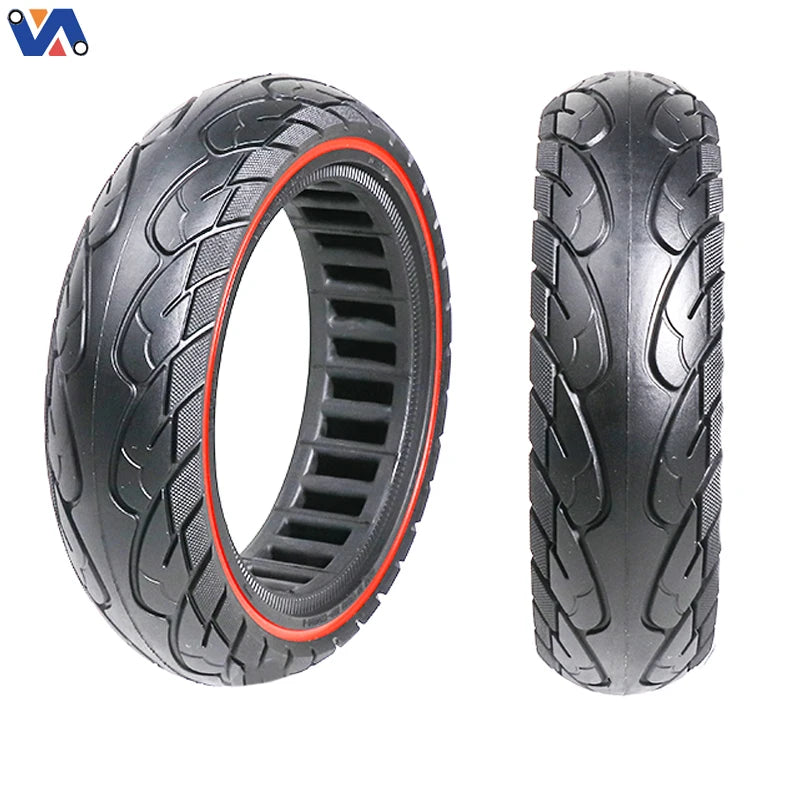 New Image EU Stock 10x2.50 E Scooter Tyre Replace Electric Scooter Tires 60/70-7(10*2.5) Solid Tire Color Ring MI4 Pro/Max/Plus