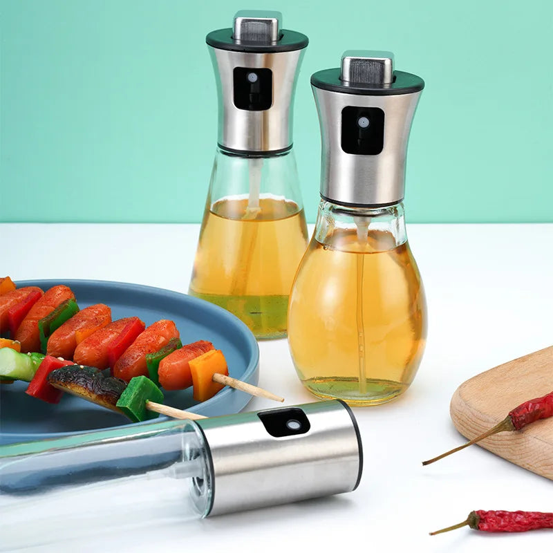 Kitchen Olive Oil Spray Bottle 100ml Outdoor Portable Cooking Utensils Suitable for Barbecue Baking Oil Sprayer