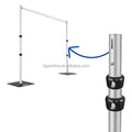 Portable 8-20ft Upright Crossbar for Backdrop Stand Pipe & Drape System Wedding Party Event Decorations Trade Show Booth
