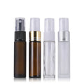 Wholesale Bulk Empty 10ml Amber Clear Frosted Glass Fragrance Perfume Atomizer Fine Mist Pump Spray Bottle for Sale