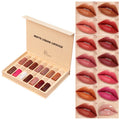 Private Label Highly Pigment Matte Liquid Lipstick Set Wholesale Long Lasting Moisturizing Lips Makeup Gift Set