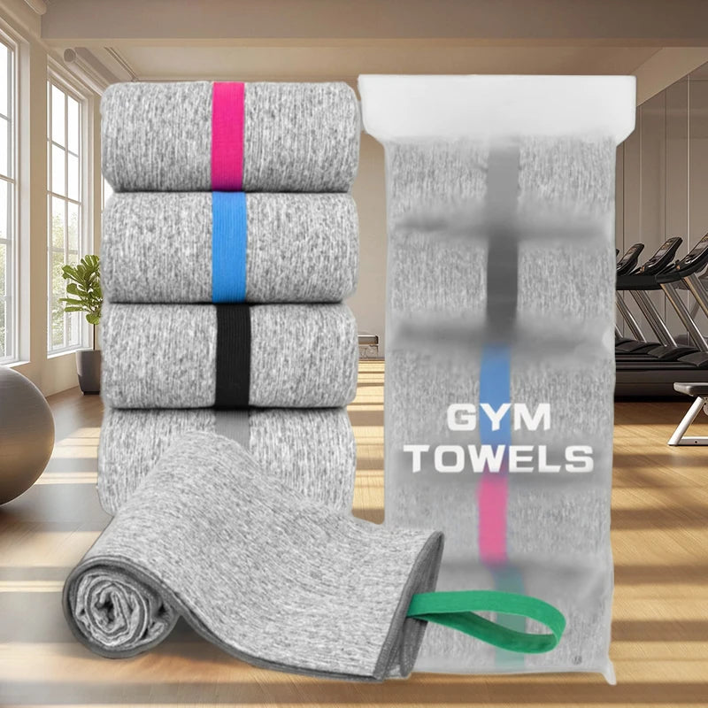 Eco-Print Custom Logo Microfiber Gym Towel Quick Dry Outdoor Fitness Sports Towel Personalized Sports Towel
