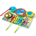 Custom Children's Wooden Musical Drumming Instruments Sensory Game Educational Xylophone Toys for Kids