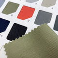 Comfortable Light Striola Style Cotton Spandex Stretch Track Pants Fabric for Spring Summer