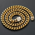 Wholesale Stainless Steel Cuban Link Dog Chain Collar and Leash