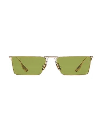 Korean Trend of Small Frame Metal Square Sunglasses Female Ocean Film Concave Shape Anti-Blue Glasses