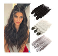Wholesale High Temperature Resistant Fiber Water Wave Ombre Blonde Braids Twist Crochet Braiding Synthetic Hair Extensions