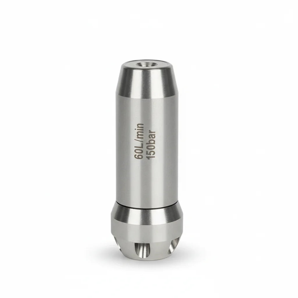 CS Ceramic Core 1/2 Rotary Sewer Pipe Cleaning Nozzle Clogged Drainage Flushing Spray Jetter