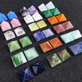 Wholesale Natural Clear Quartz Amethyst Citrine Rose Crystal Pyramid for Sale