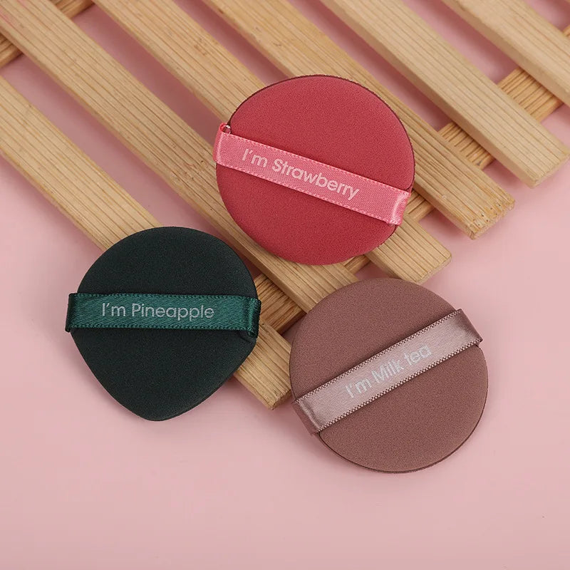Soft Round Air Cushion Makeup Puff Powder Cosmetic Mini BB Cream Foundation Sponge Puff