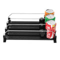 2023 Retail Store Auto-Front Beverage Gravity Feed Shelving Smart Plastic Shelf Roller