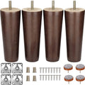 WELLTOP Adjustable Metal Furniture Legs for Sofa Cabinet Coffee Table Bed-Modern Design Hotel & Outdoor Use Model 03.507