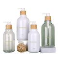 Empty 300ml 500ml for Clear Frost PET Plastic Shampoo & Hand Body Wash Lotion Bottle 16 oz HDPE Liquid Pump Bottle