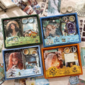 124 Sheets Per Set Poetic Years Handbook Gift Box Vintage Handbook Gift Set