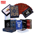 Great Feel Custom Pvc Playing Poker Cards Poker Card Plastic Poker Playing Cards With Football