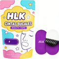 HLK HipoalergÃ©nica Antirronquidos Premium Seda De Bambu Tiras Bucales Para Dormir Cinta Bucal Para Dormir