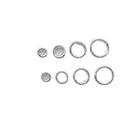Accessories Open/closed Jump Ring Y0134 925 Sterling Silver Three COBBLER
