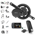 BAFANG BBS02 48V 750W Mid Drive Motor Kit 48V 20Ah Tube Lithium Ion Battery EKD01 Display for Electric Bicycle Conversion UK EU