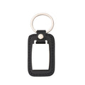 Souvenir Gifts Promotion Laser Engraving Keychain  Laser Blank Leather Keychains