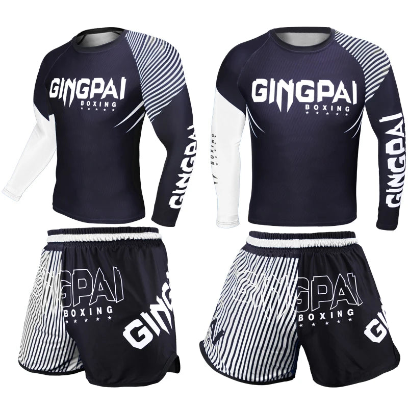 Professional Muay Thai Wushu Sanda Boxing Clothes Sanda Boxing Suit