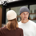 Low MOQ Winter Knitted Beanies Ear Cuff Hat