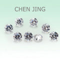 1mm 2mm 3mm 4mm 5mm White Small DE VVS VS Lab Grown Diamonds Round Melee Size HPHT CVD Loose Lab Diamonds for Sale